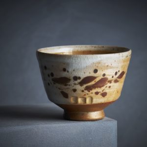 Chawan with fish motif